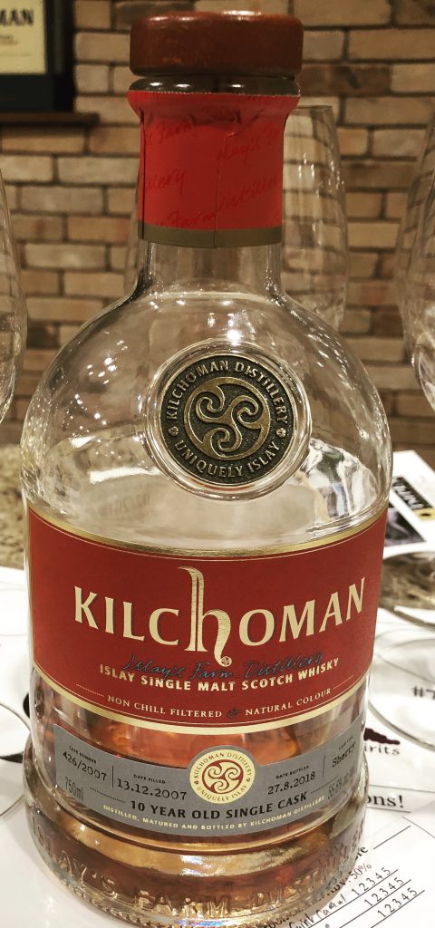 Kilchoman 10yr Single Cask Oloroso Matured