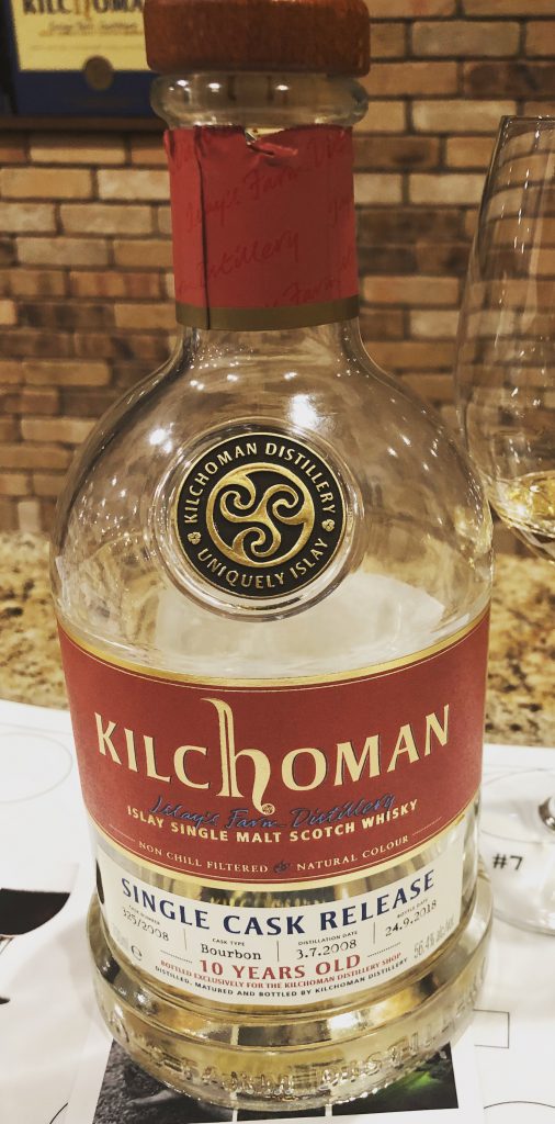 Kilchoman 10yr Ex-Bourbon Single Cask Distillery Exclusive