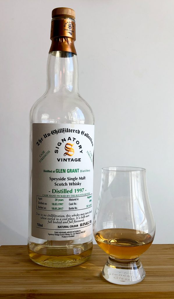 Glen Grant 20yr Signatory Vintage 1997 Bounty Hunter Selection