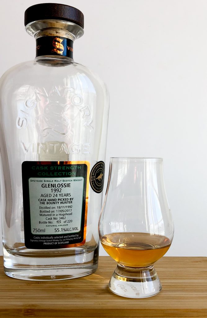 Glenlossie 24yr Signatory Vintage 1992 Bounty Hunter Selection