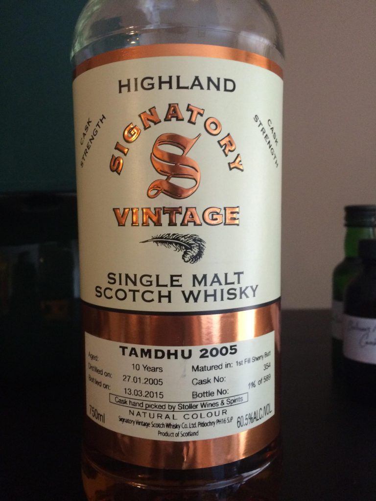 Signatory Vintage 2005 Tamdhu 10 Year