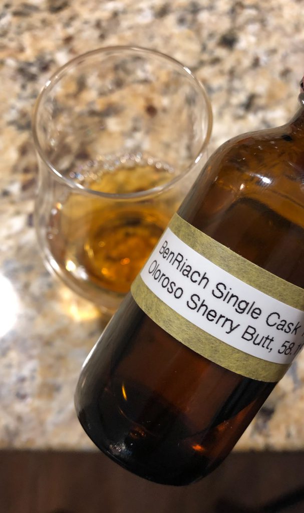 Benriach 12yr Single Cask Oloroso Matured