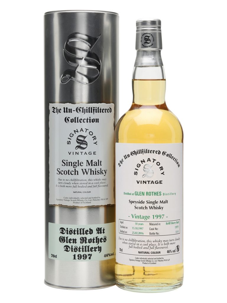 Glenrothes 11yr Signatory Vintage