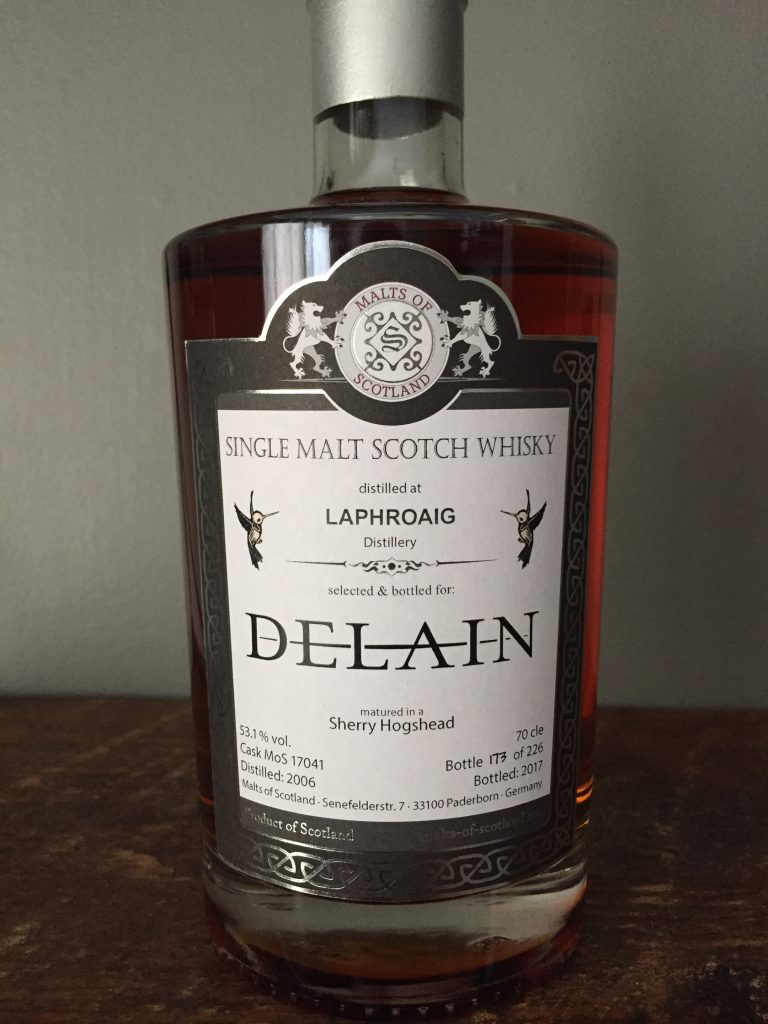 Laphroaig 11yr Malts of Scotland Sherry Cask 