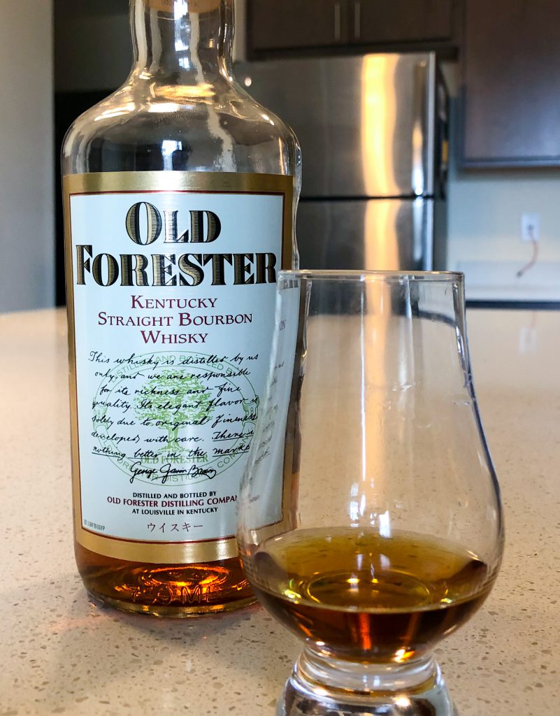 Old Forester Bourbon 1990 Japanese Market