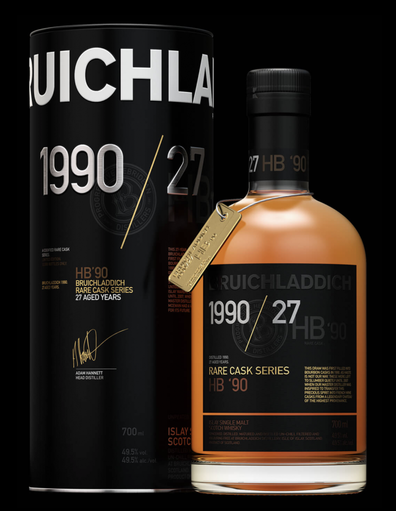 Bruichladdich HB 27yr 1990