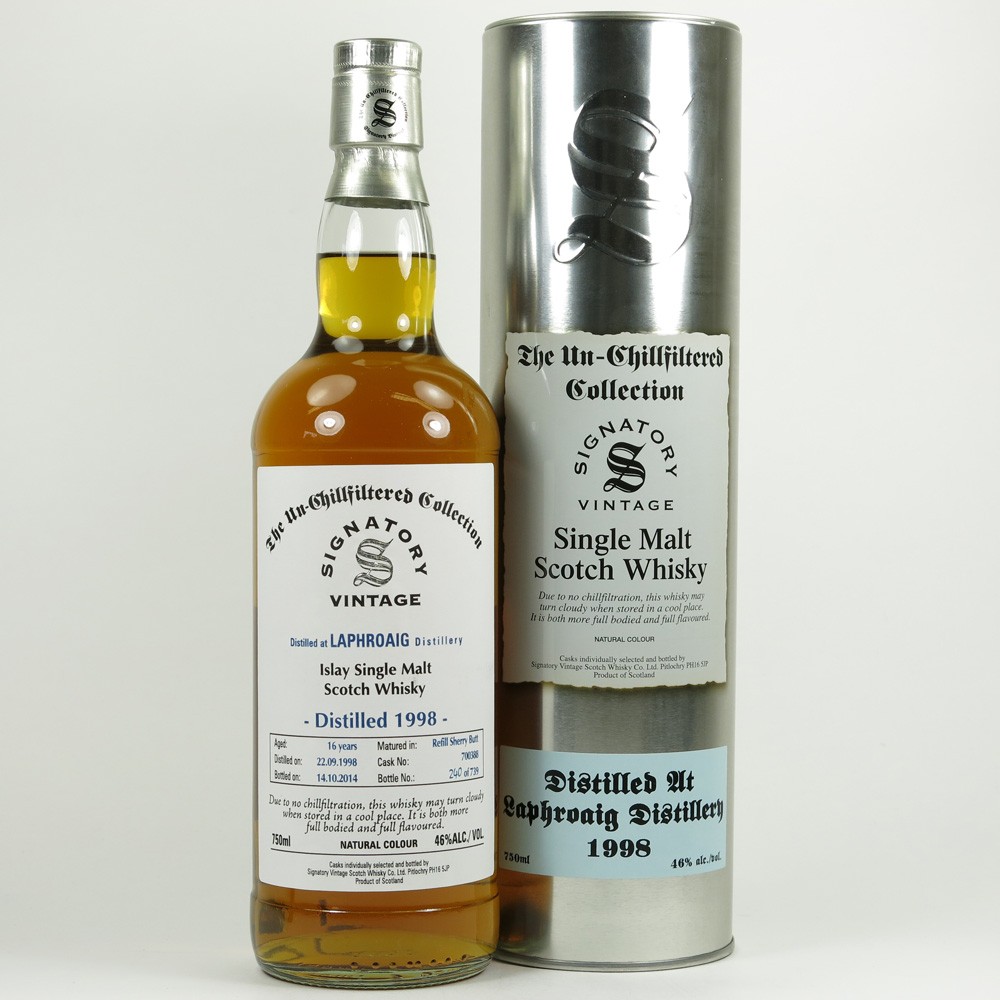 Laphroaig 16yr Signatory Vintage 1998