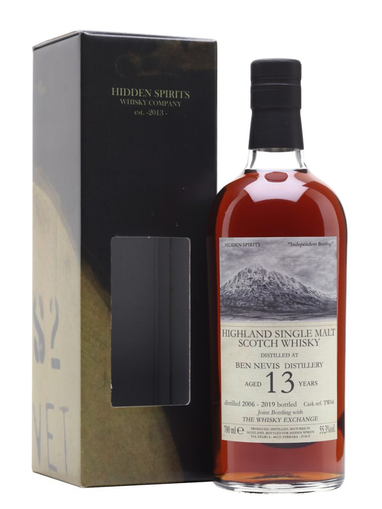 Ben Nevis 13yr Hidden Spirits 2006 The Whiskey Exchange Selection