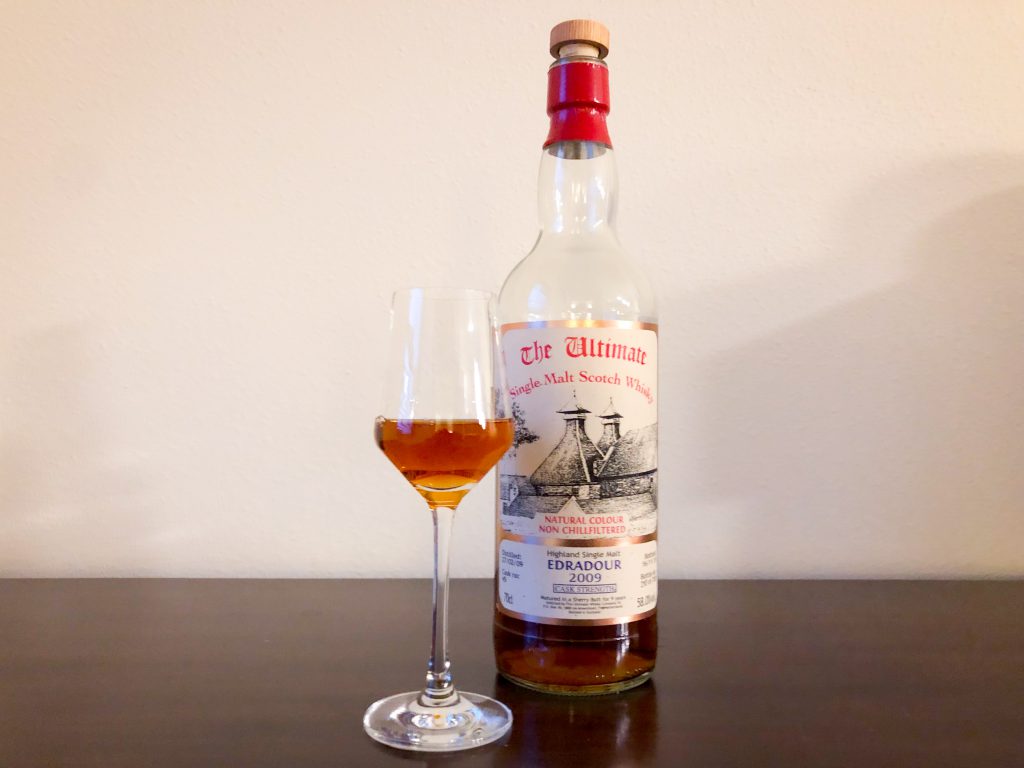 Edradour 9yr The Ultimate 2009 Cask Strength First Fill Sherry Cask #45