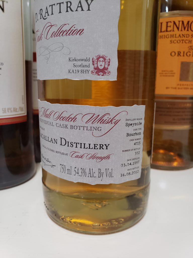 Macallan 15yr A.D Rattray 1997 Bourbon Cask