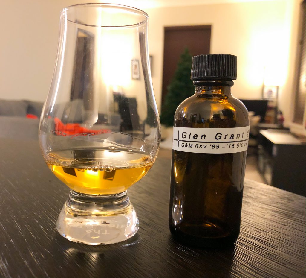 Glen Grant 25yr Gordon MacPhail 1989