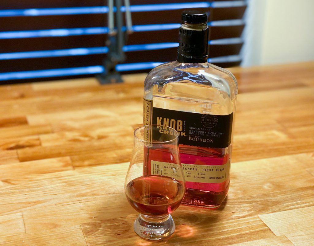 Knob Creek Single Barrel Reserve 15yr Barrel Seekers First Selection