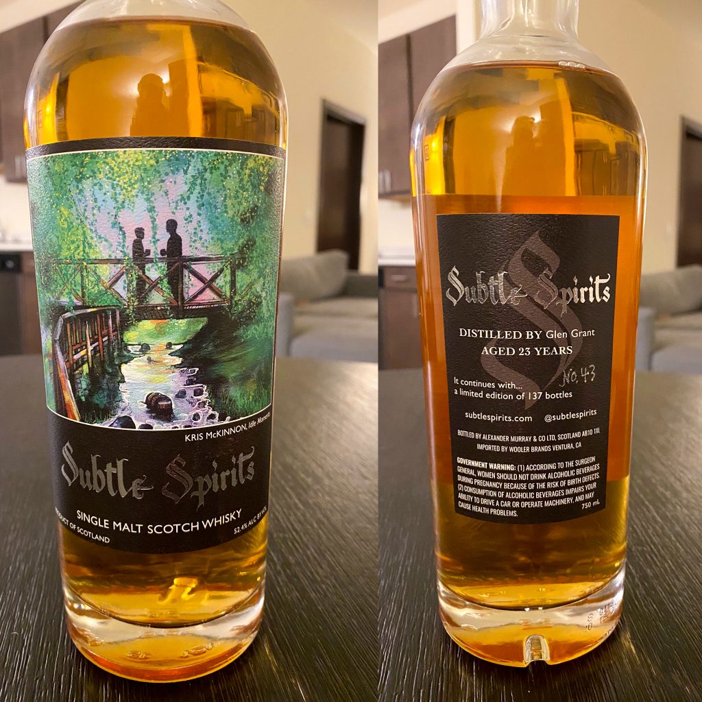 Glen Grant 23yr Subtle Spirits 1996