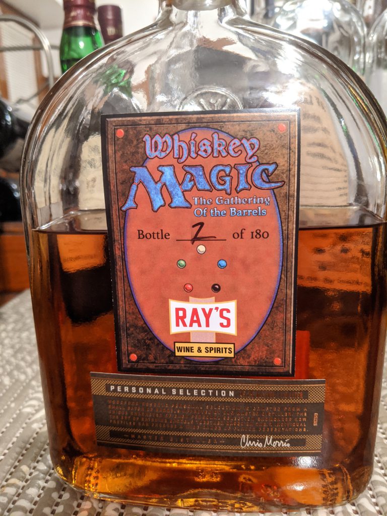 Woodford Reserve Whiskey Magic The Gathering of the Barrels Rays Wine and Spirits Selection