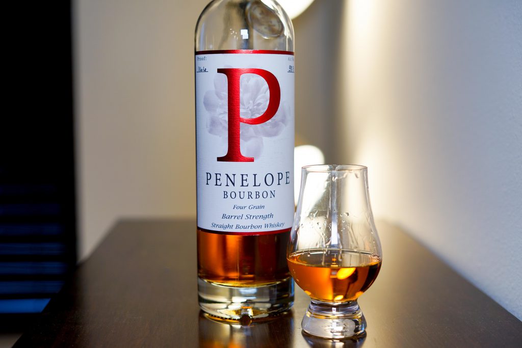 Penelope Four Grain Barrel Strength Bourbon