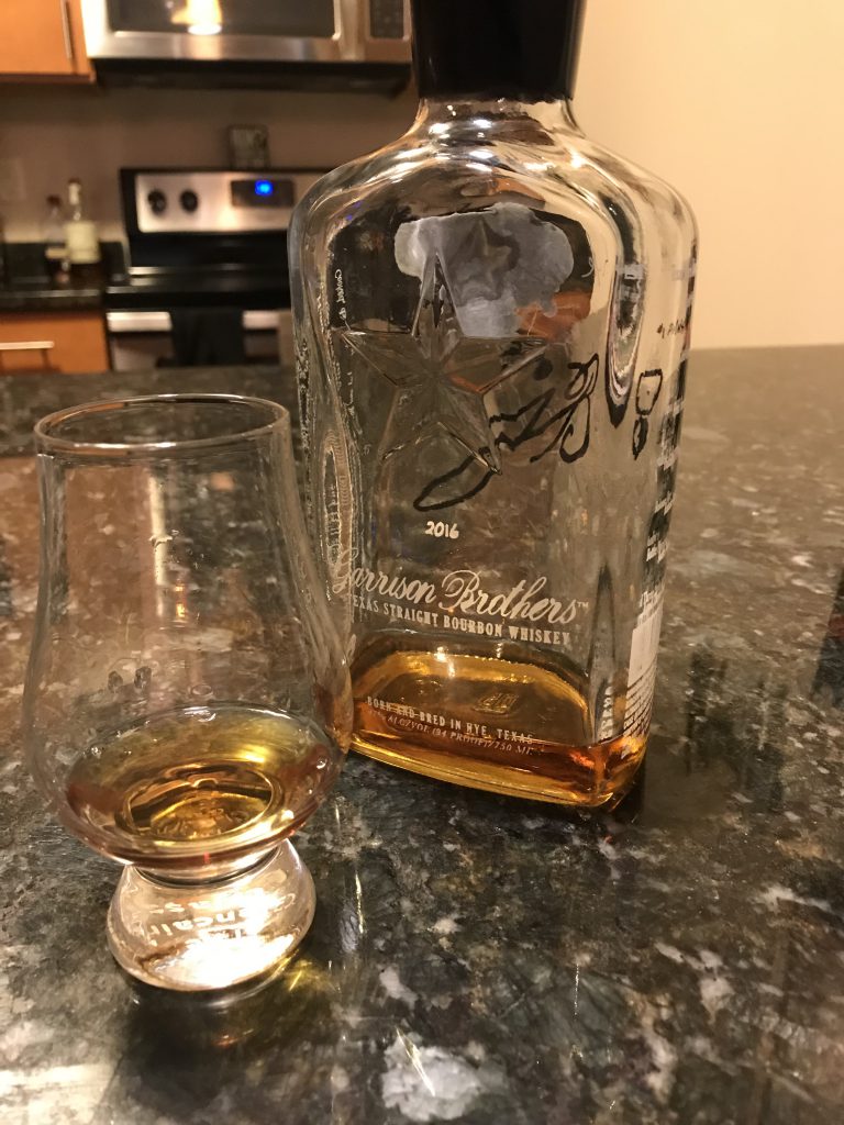 Garrison Brothers Texas Straight Bourbon Whiskey