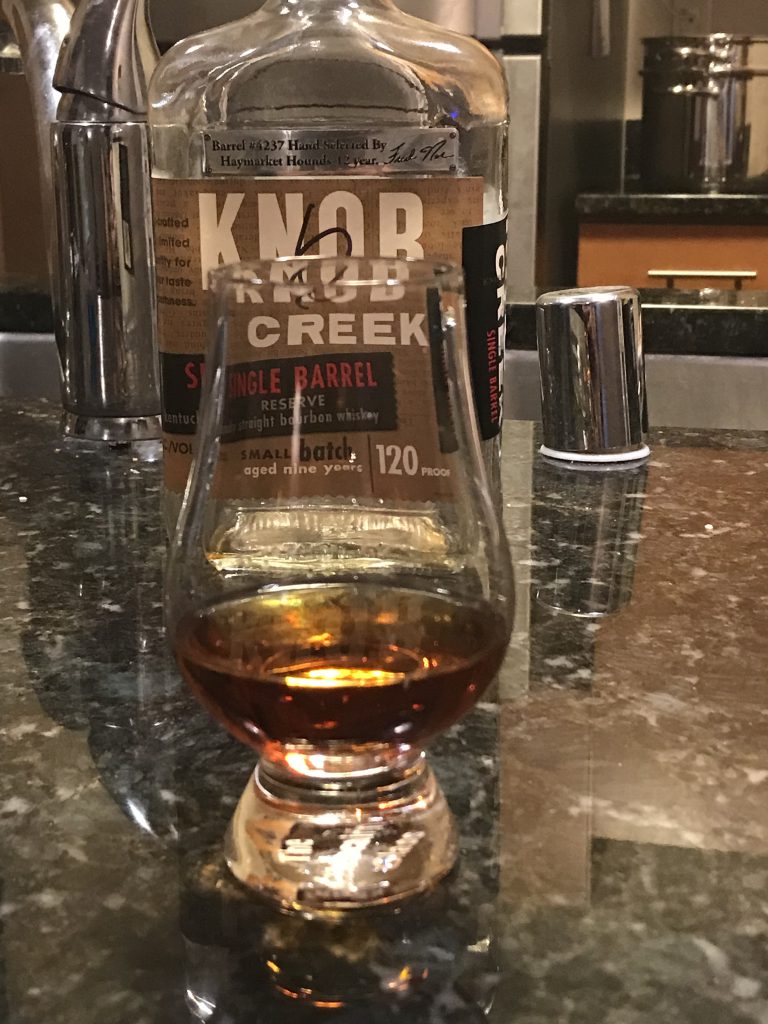 Knob Creek Single Barrel Reserve Haymarket Hounds Selection