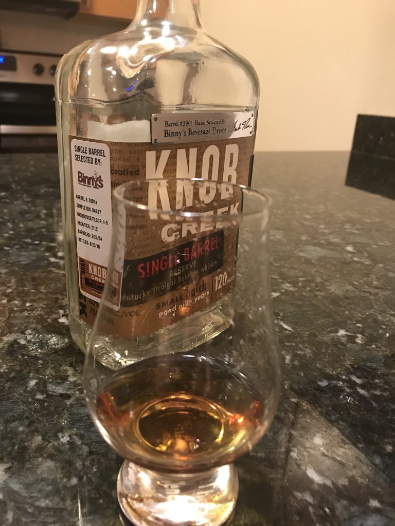 Knob Creek Single Barrel Reserve Binnys Chicago