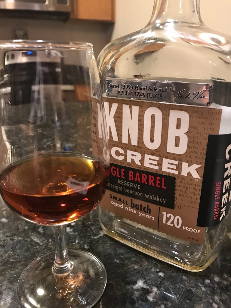 Knob Creek Single Barrel Reserve PPLD - Tews Juice