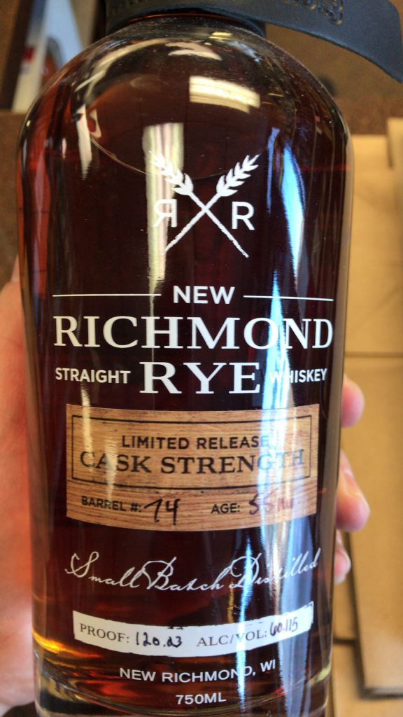 New Richmond Rye Limited Edition Barrel #74