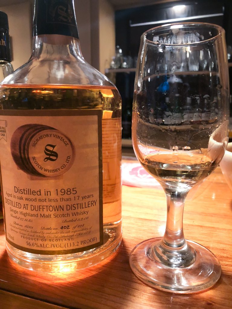 Dufftown 1985 17yr Signatory Vintage