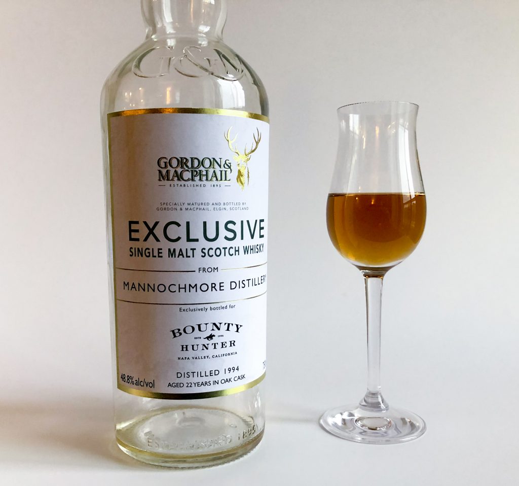 Mannochmore 22yr Gordon & MacPhail 1994 Bounty Hunter Spirits Selection