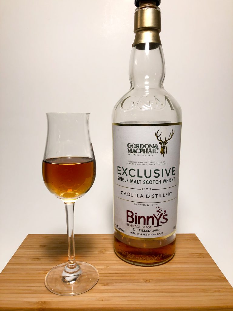 Caol Ila 10yr Gordon & MacPhail 2007 Binnys Selection