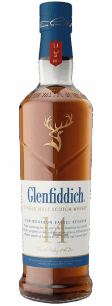 Glenfiddich 14 Year Bourbon Barrel Reserve spirit image