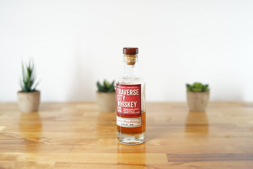 Traverse City Whiskey Company American Cherry Whiskey spirit image
