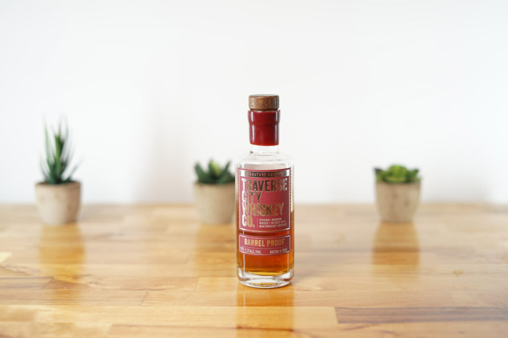 Traverse City Whiskey Company Barrel Proof Cherry Whiskey spirit image