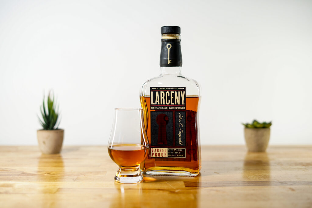 Larceny Barrel Proof Batch A121 spirit image