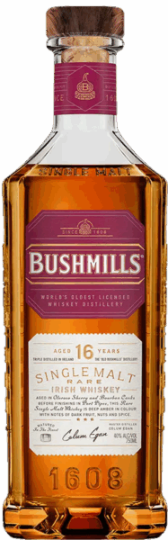 Bushmills 16 Year Single Malt spirit image