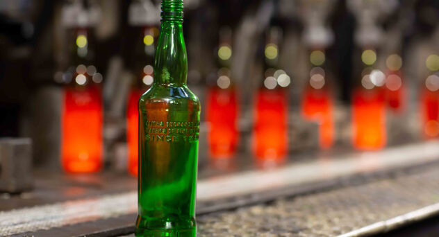 Diageo Trial Sustainable Glass Whisky Bottle