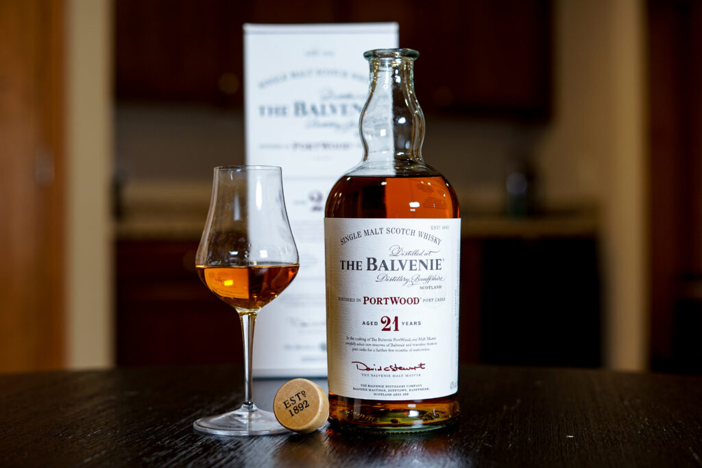 The Balvenie 21yr Port Wood spirit image