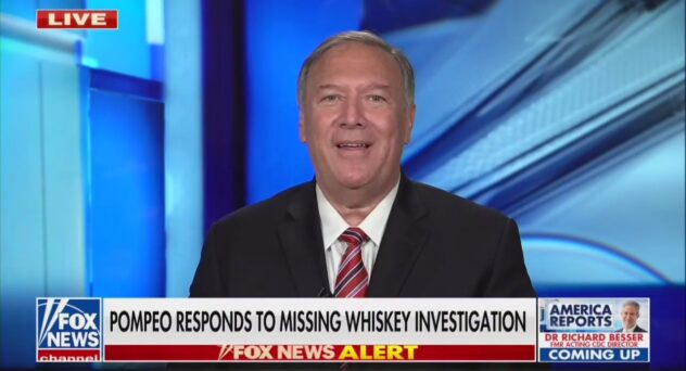 Mike Pompeo Denies Knowledge of Whiskey Whereabouts