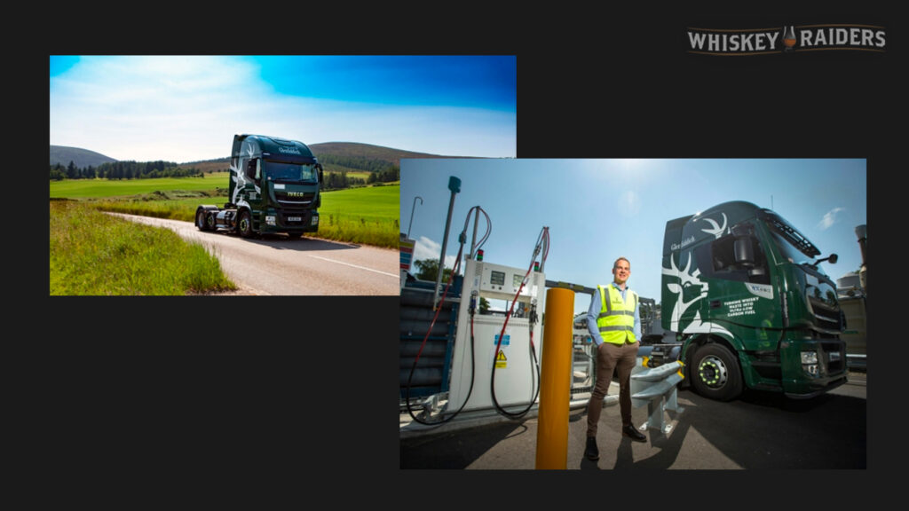 Images Of Glenfiddich's Newest Biofuel Trucking Rigs