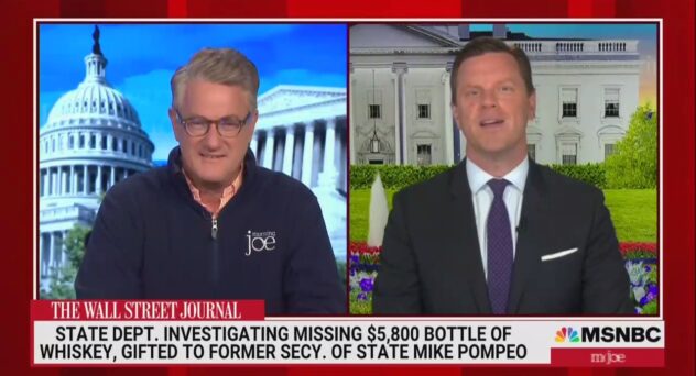 Joe Scarborough Rips Mike Pompeo Over Missing Whiskey