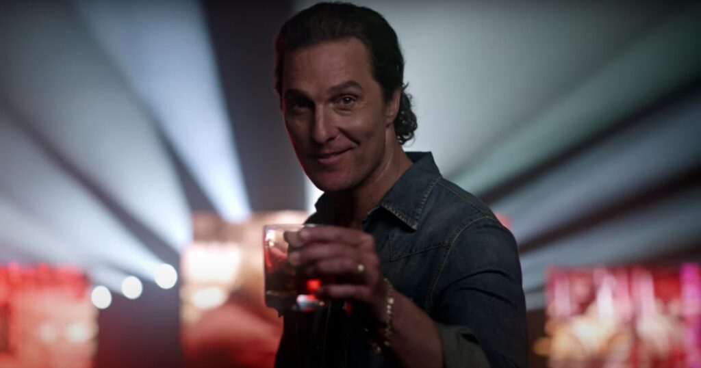 Matthew McConaghey Toasts Wild Turkey Founder