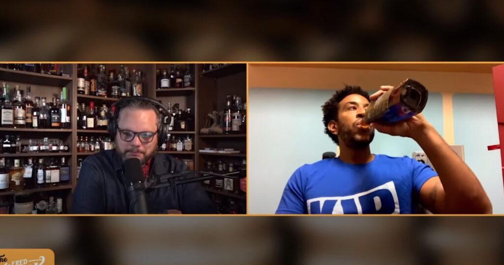 Ludacris Chugs Whiskey