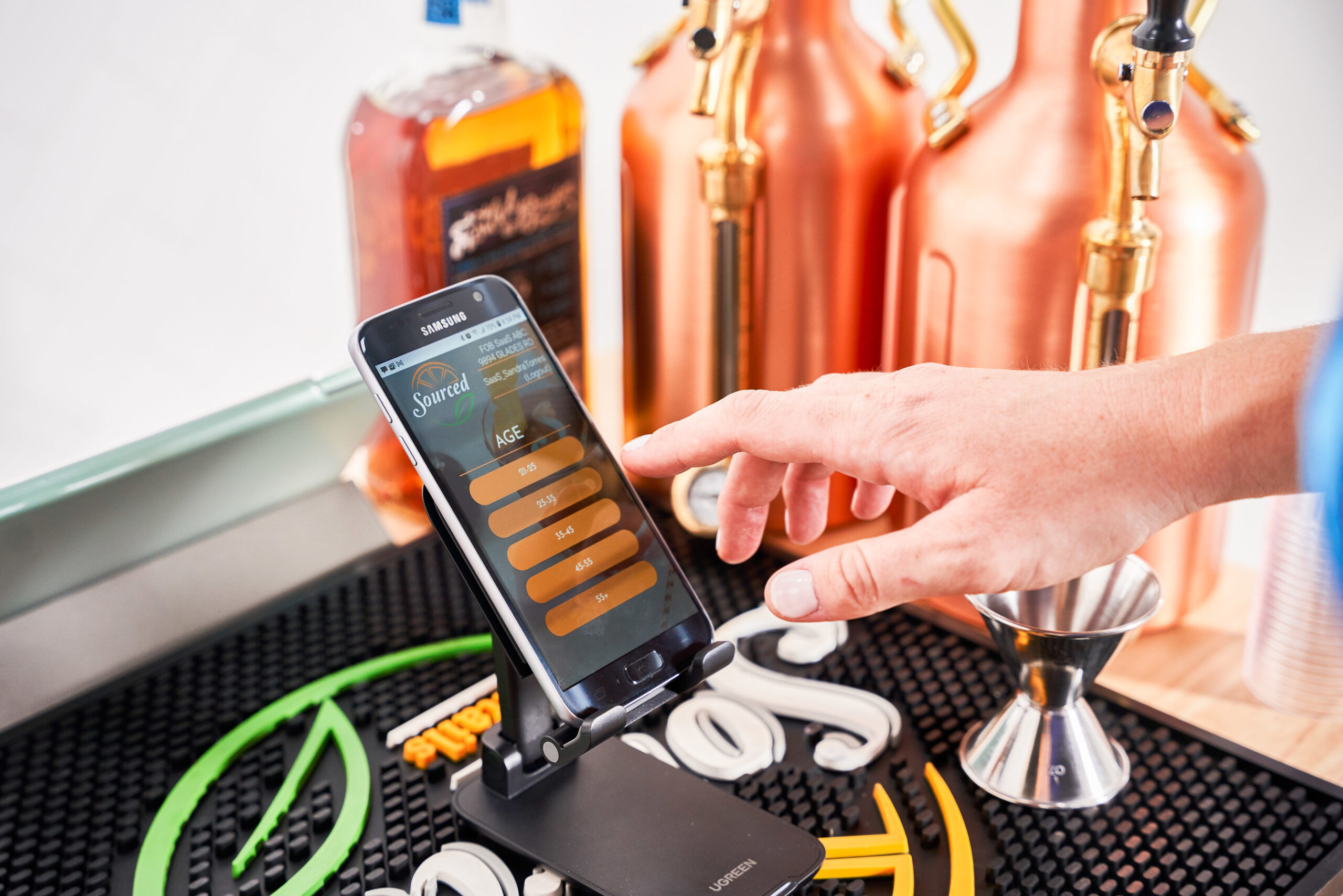 Sampling as a Service Changing Alcohol Shopping Experience