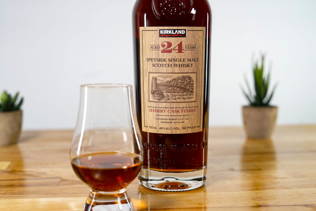 Kirkland Signature 24 Year Old Speyside Single Malt Sherry Cask Finish spirit image