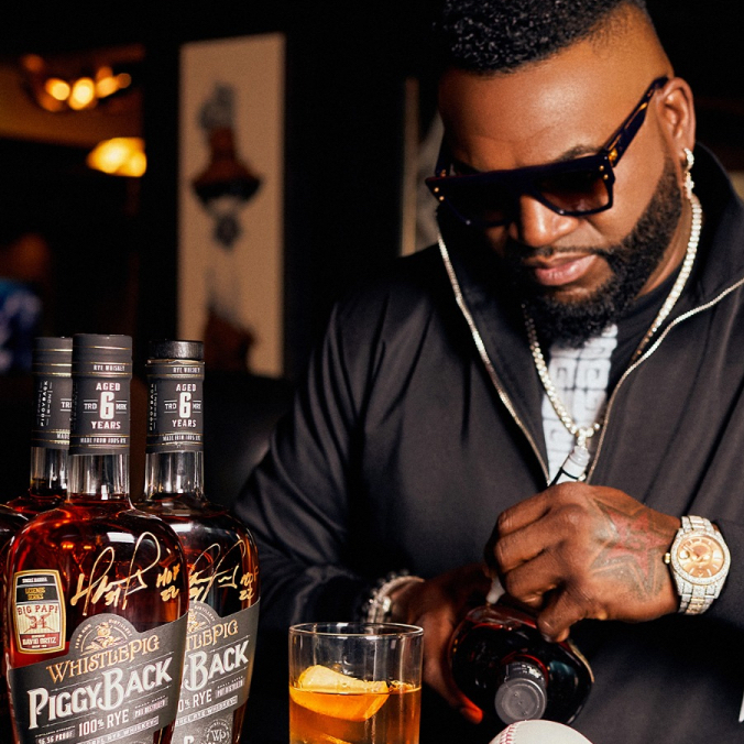 David Ortiz, WhistlePig Launch Baseball Bat Whiskey