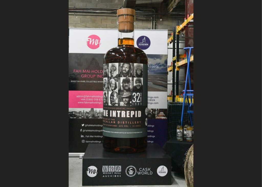 World's Largest Whisky Bottle