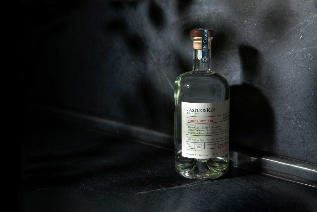 Castle and Key Restoration London Dry Gin