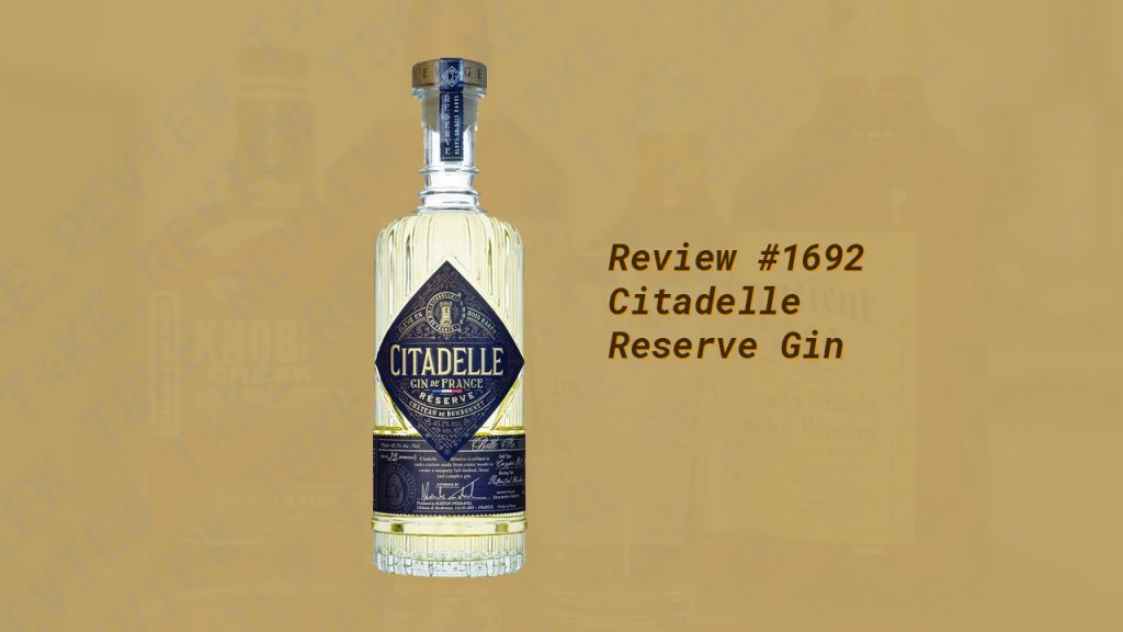 Citadelle Reserve Gin Solera Oak Cask