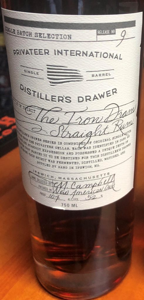 Privateer Distillers Drawer: The Iron Dram