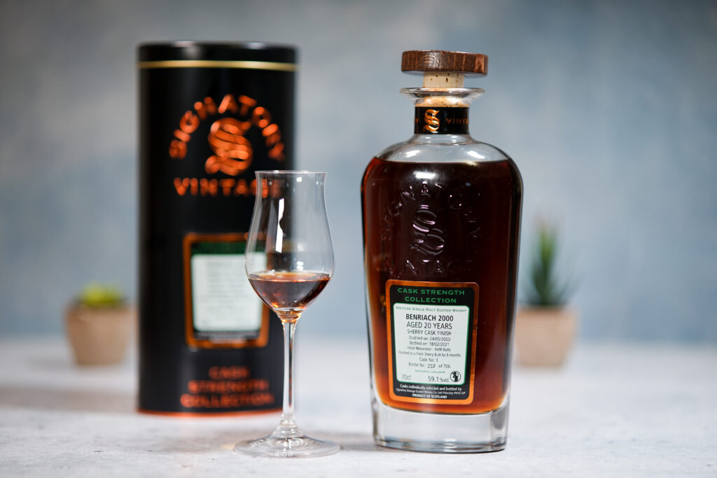 Benriach 20 Year Signatory Vintage 2000 Cask #3 spirit image