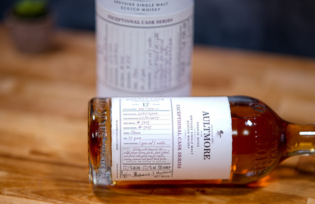 Aultmore 17 Year Exceptional Cask Series spirit image