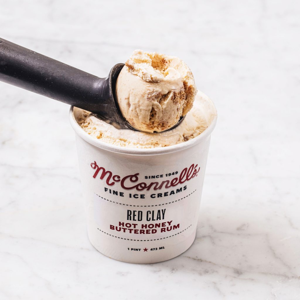 Hot Buttered Rum Meets Hot Honey with New Ice Cream