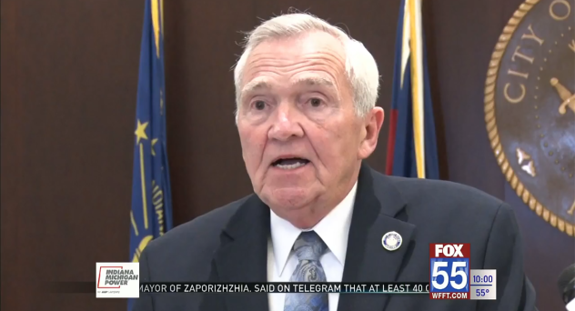 Wine-Drunk Fort Wayne Mayor Charged With DUI Following Crash